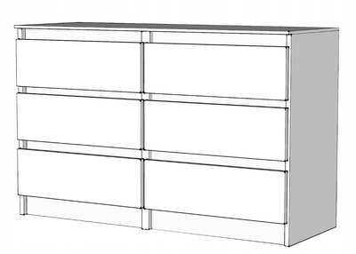 Komoda StivHit (100 x 33,5 x 71,5 cm)