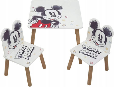 Vaikiško Staliuko Ir Kėdučių Komplektas Mickey