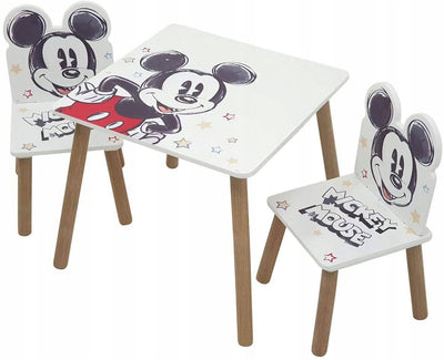 Vaikiško Staliuko Ir Kėdučių Komplektas Mickey