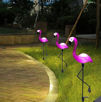 Sodo Žibintų Komplektas Flamingo